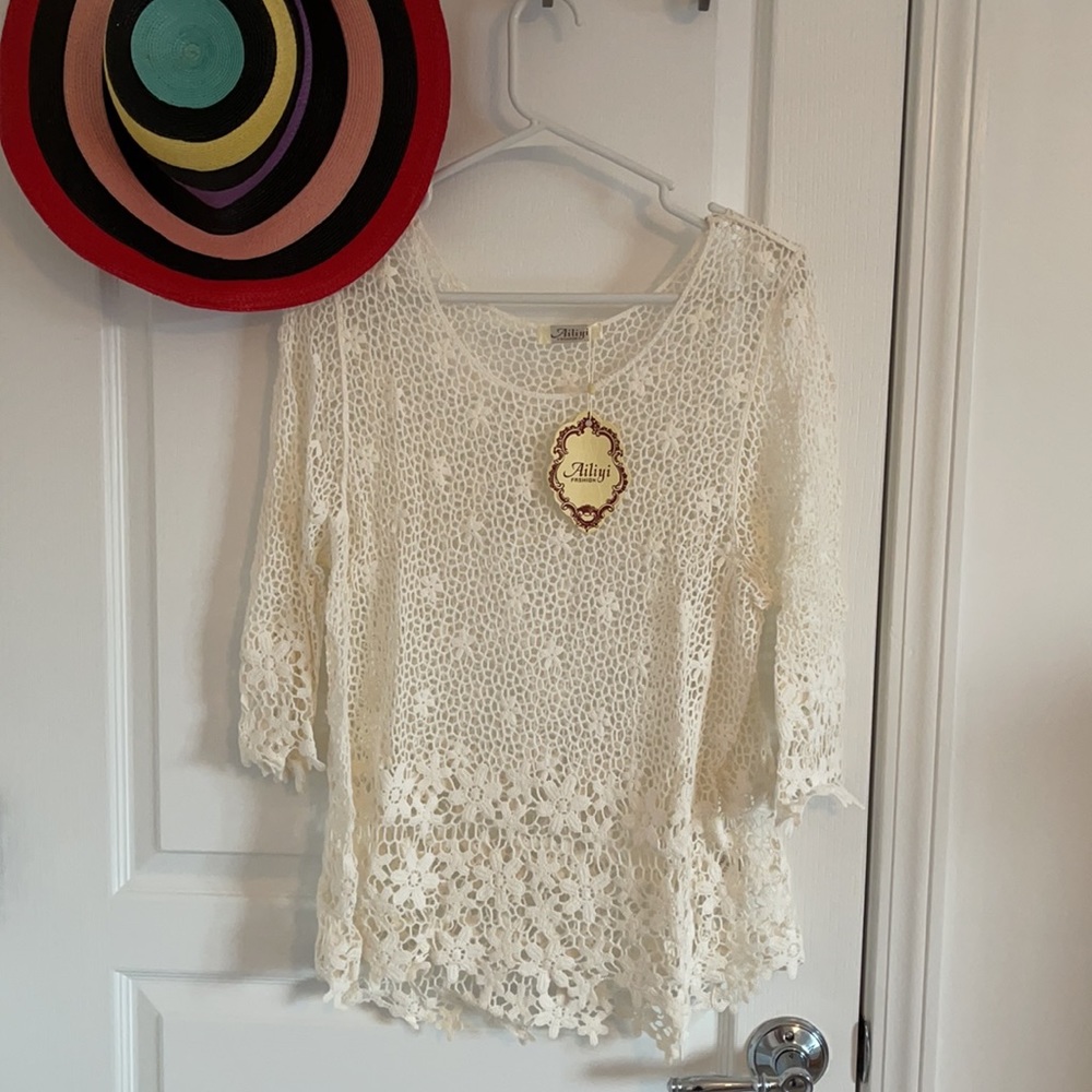 Cover up crochet - Picture 6 of 9